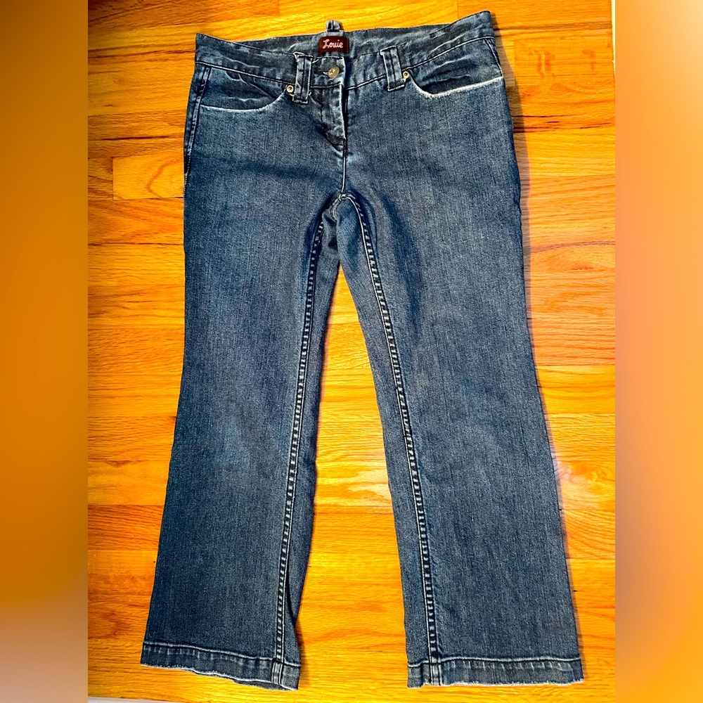 Anthropologie Cropped Louie Jeans